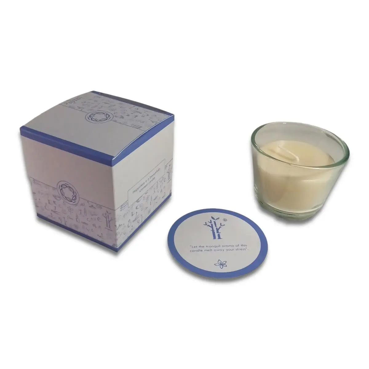 Jaygee-Doodle spa-Blue-Scented Candle Jar Premium Scented Candle