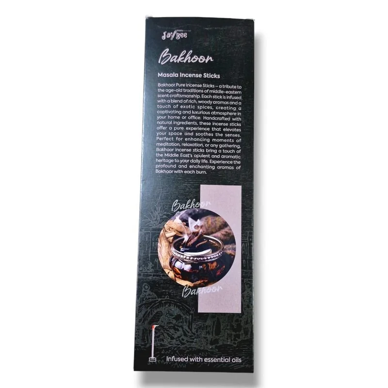 Jaygee's Bakhoor Masala Incense Sticks | For Festive Gathering | Gifting